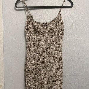 Stylish Leopard Print Dress